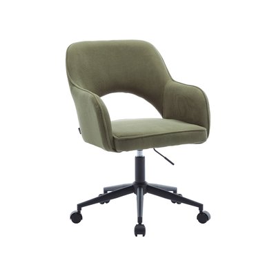 Chaise de bureau à roulettes velours côtelé JIM SWEEEK