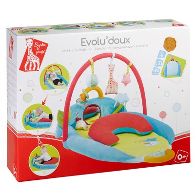 Tapis d'éveil évolutif Evolu'doux SOPHIE LA GIRAFE