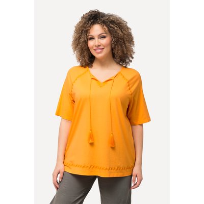 Tunique en jersey à broderie ULLA POPKEN