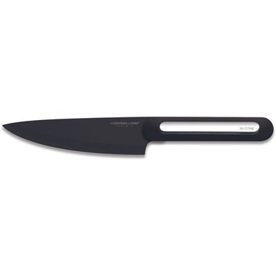 Couteau chef silicone manche - lame noir Blister Pegb LE COUTEAU DU CHEF