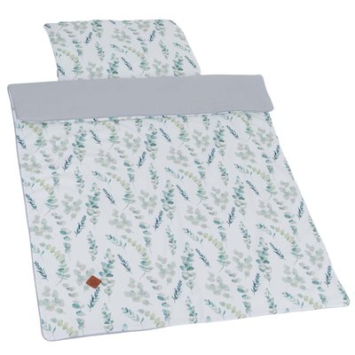 Couette et oreiller - prêt à dormir en gaze de coton EUCALYPTUS SEVIRA KIDS