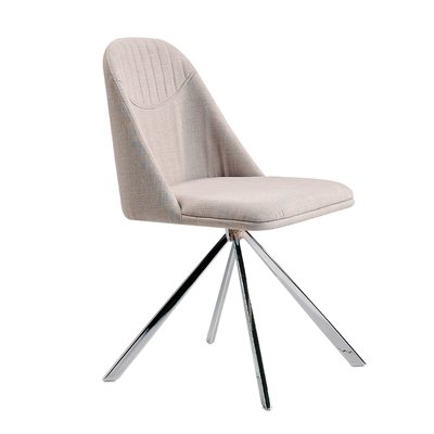 Chaise pivotante en tissu et acier ANGEL CERDA