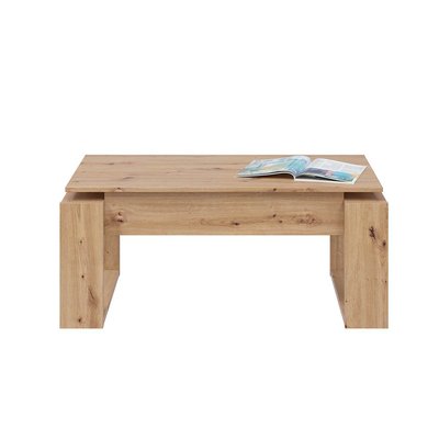 Table basse design à plateau relevable L102 cm - Ciara CALICOSY