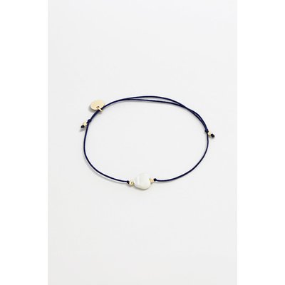 Bracelet cordon coeur - Bleu YAY PARIS