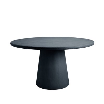 Table à manger en Enduit minéral à l'effet béton  ELIZ MADURA