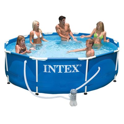 Piscine tubulaire ronde  Metal Frame 3,05 x 0,76 m + INTEX