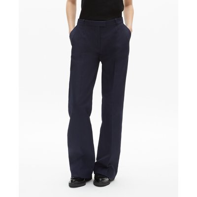 Pantalon large et droit, en coton lin THE KOOPLES