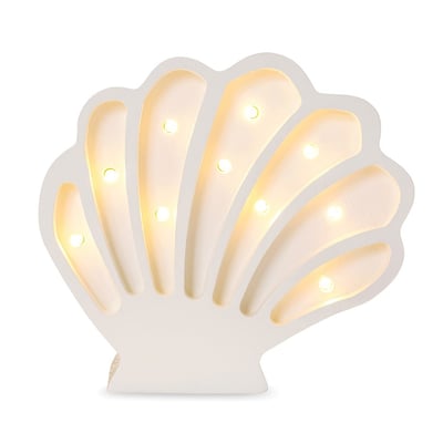 Lampe Veilleuse Coquillage Bois côtier LITTLE LIGHTS