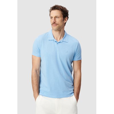 Polo manches courtes coton bio flammé IKKS