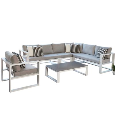 Salon de jardin modulable en aluminium, BELLY AU JARDIN DE CHLOÉ