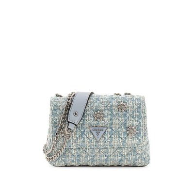 Sac À Bandoulière Everlee Tweed GUESS