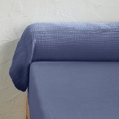 Nackenrollenbezug Kumla aus Baumwoll-Musselin, uni LA REDOUTE INTERIEURS
