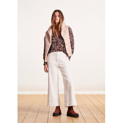 Pantalon 7/8ème en velours LA FEE MARABOUTEE