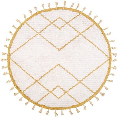 Tapis enfant coton rond berbère CÔME NATTIOT