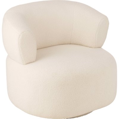 Fauteuil lounge  en tissu design confort moelleux RECOLLECTION