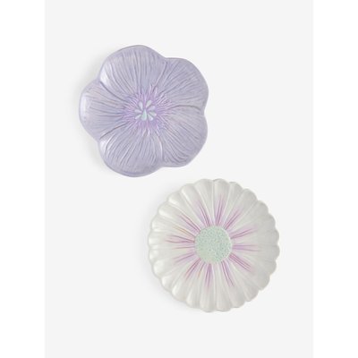 Ensemble de 2 petites assiettes à fleurs NEXT