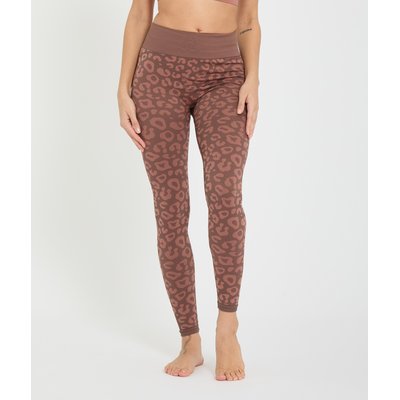 BIDAIA - Legging jacquard léopard YOGA SEARCHER