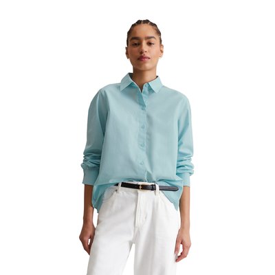 Blouse avec détail de plis regular en pur coton bio MARC O’POLO DENIM