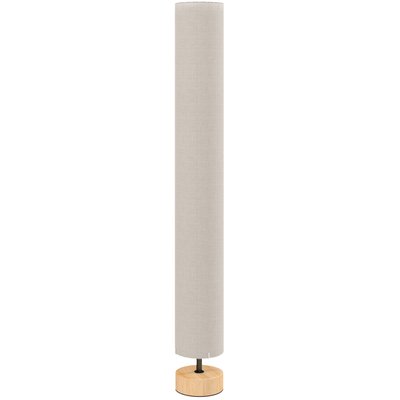 Lampadaire colonne sur pied bois contemporain H.120 cm HOMCOM
