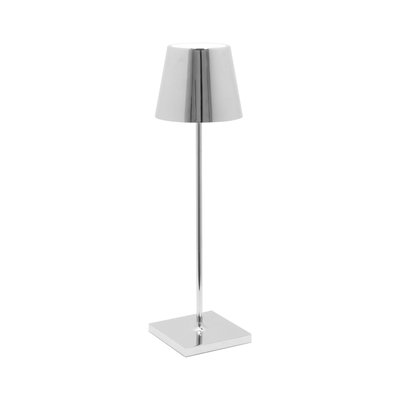 Lampe De Table Poldina Pro Chromée ZAFFERANO