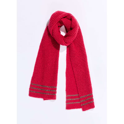 Écharpe maille chaude fil textile DISCO PRINCESSE NOMADE
