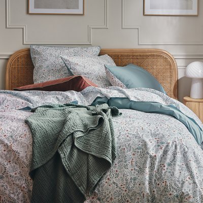 Housse de couette en percale de coton, SOUS L'OCÉAN ESSIX