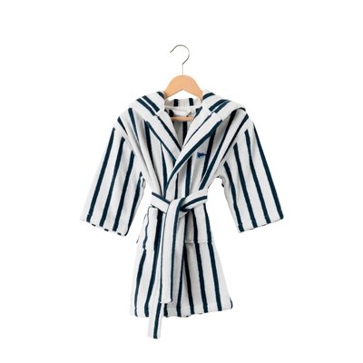 Peignoir coton bio O DOUCE CARRE BLANC