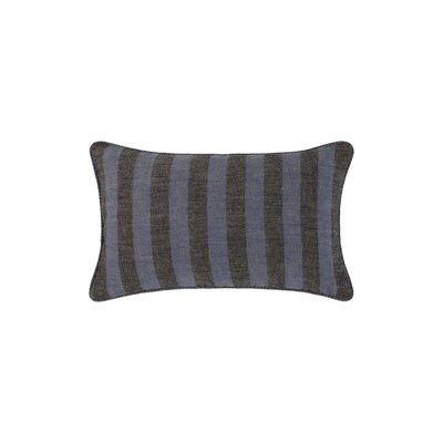 Housse de coussin en Métis coton lin rayé  TANGUY MADURA