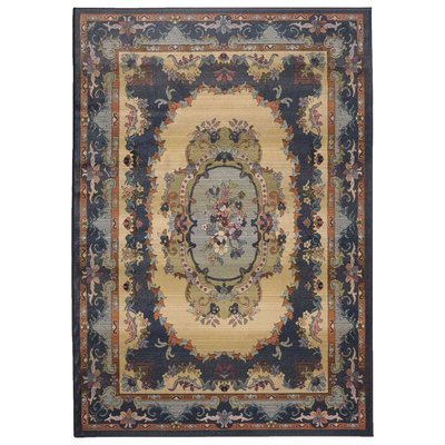 Tapis Salon Gabiro Floralier - Tissé Machine. THEKO