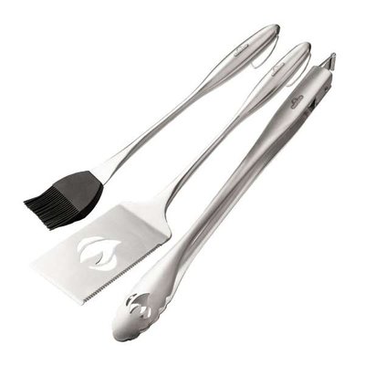 Set 3 ustensiles PRO en inox pour barbecue NAPOLEON