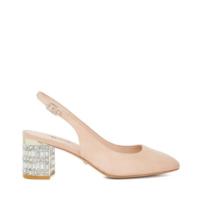 Chaussures à talons évasés et bride arrière ornées - CALENNA DUNE LONDON