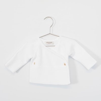 Brassière double maille en coton LA MANUFACTURE DE LAYETTE