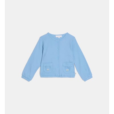 Gilet lalou en coton bio gaufré CADET ROUSSELLE