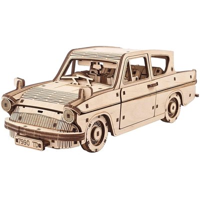 Puzzle 3D La voiture volante Anglia UGEARS