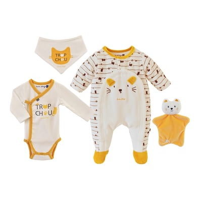 Trousseau naissance mixte django SUCRE D'ORGE