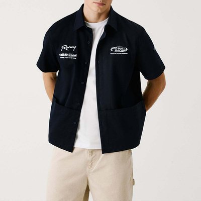 Chemise Coupe Oversize En Sergé PEPE JEANS