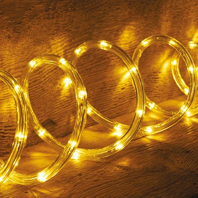 Tube électrique extérieur 24m 432 LED blanc chaud FEERIC LIGHTS & CHRISTMAS