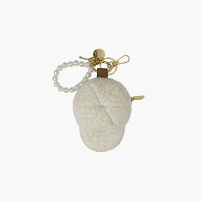 Porte clés écru Theresa LOLLIPOPS