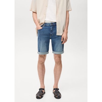 Bermuda en jean slim fit MANGO MAN