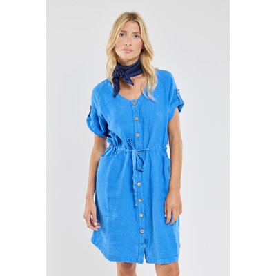 Robe ceinturée en lin ARMOR-LUX