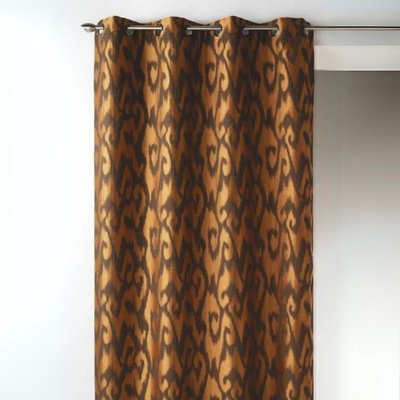 Rideau en Jacquard à Imprimés Baroques HOME MAISON