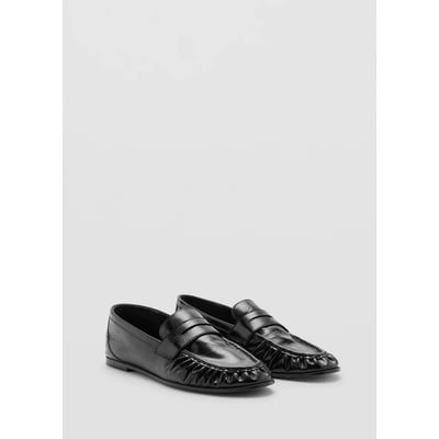 Mocassins cuir MANGO TEEN