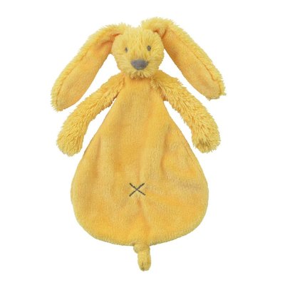 Doudou Lapin Richie jaune 25 cm HAPPY HORSE