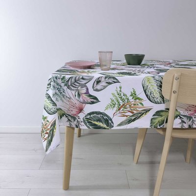 Nappe enduite anti-taches en coton TROPALM NAF NAF HOME