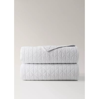 Couvre-lit 100 % coton losanges lit 90 cm MANGO HOME