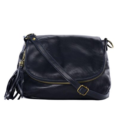 Sac bandoulière en cuir italien lisse 72 HEURES petit OH MY BAG