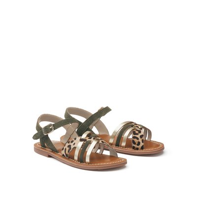Sandales cuir plates multibrides LA REDOUTE COLLECTIONS