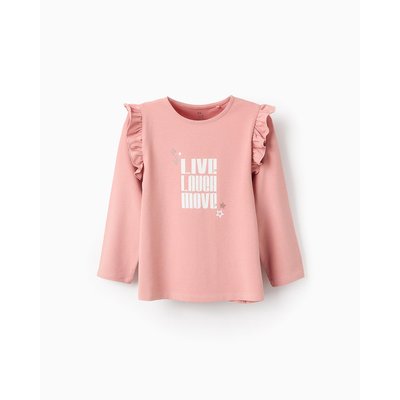 T-shirt avec paillettes et volants DANCE ROOM ZIPPY