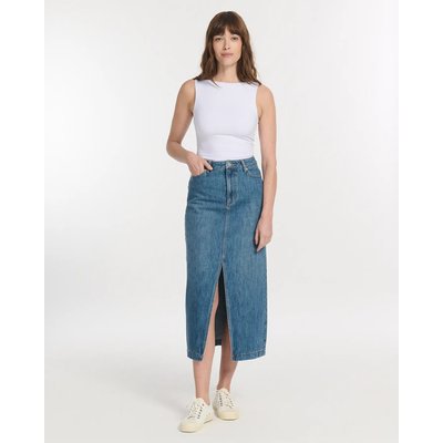 Jupe droit taille moyenne midi LABDIP