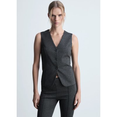 Gilet gris sans manche femme La Redoute